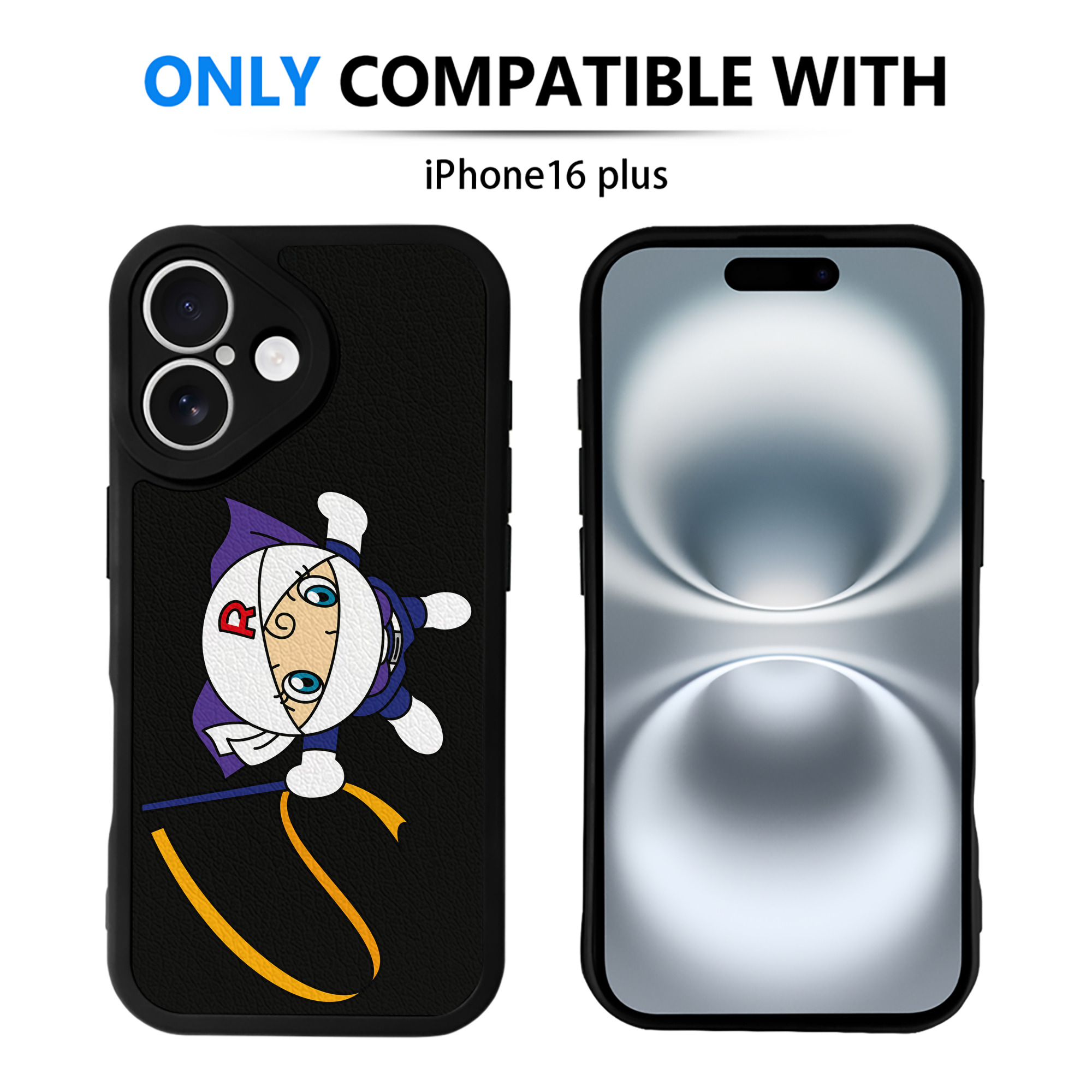 （画像用） アンパンマン Anpanman 【iPhone 16シリーズ対応】シリコンスマホケース（レザー調） 材質：シリコン